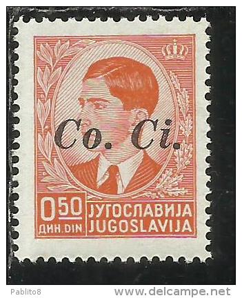 LUBIANA 1941 Co. Ci. 50 P MNH - Lubiana