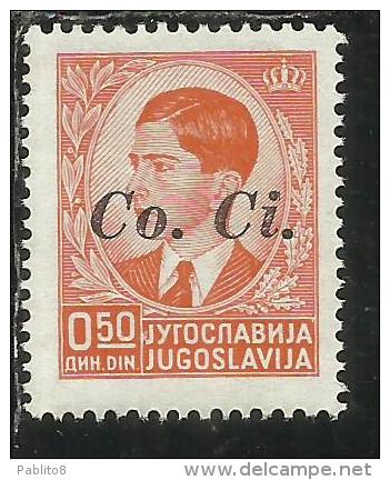 LUBIANA 1941 Co. Ci. 50 P MNH - Lubiana