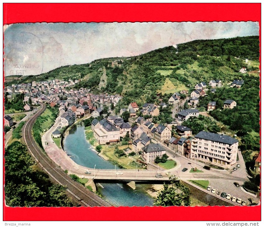 GERMANIA - Cartolina Viaggiata  Nel 1965 - Idar-Oberstein - Panorama Da Ludwigshöhe - Idar Oberstein