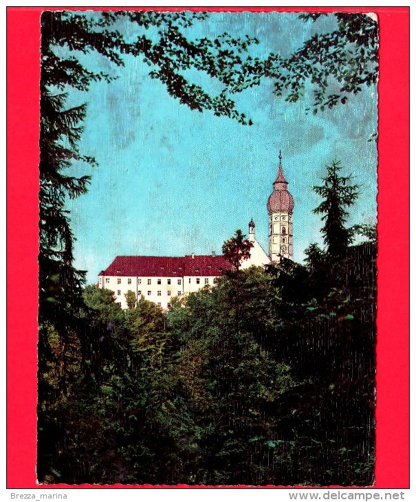 GERMANIA - Cartolina Viaggiata  Nel 1971 - Erling - Monastero Di Andechs - Erding