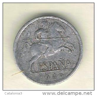 5 Centimos 1940 - 25 Centesimi