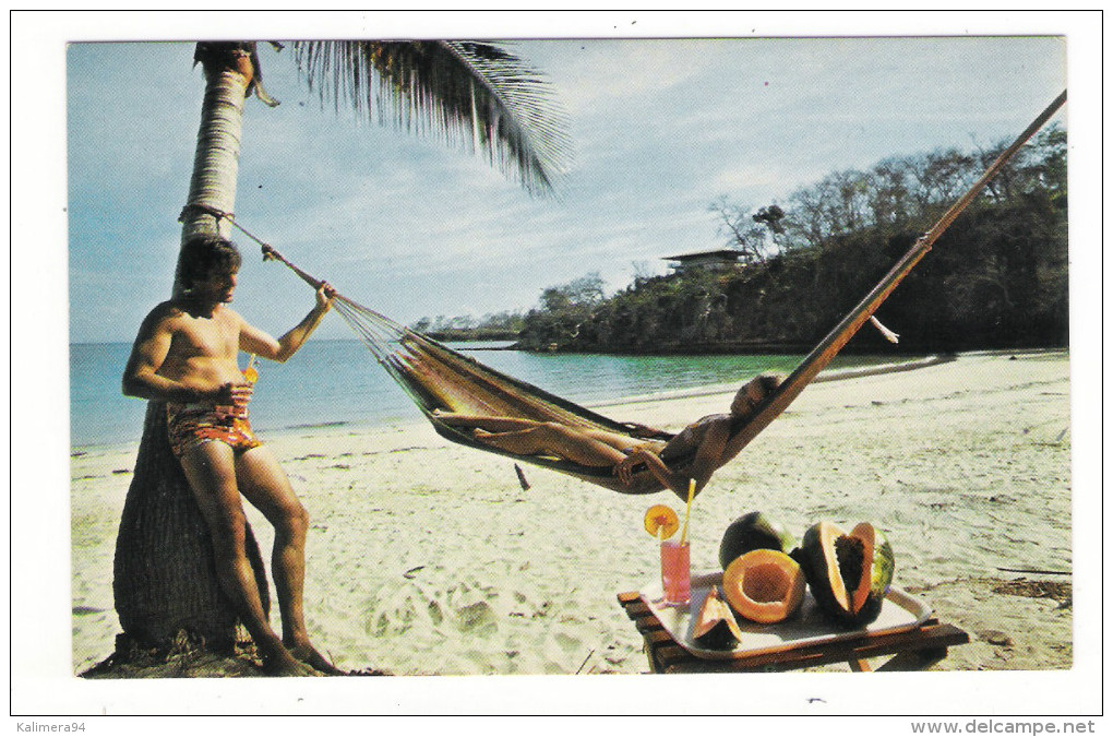 PANAMA  /  ISLA  CONTADORA  ( Touristes Américains, Palmier, Plage, Hamac, Top-model, Noix De Coco, Melon ) - Panama