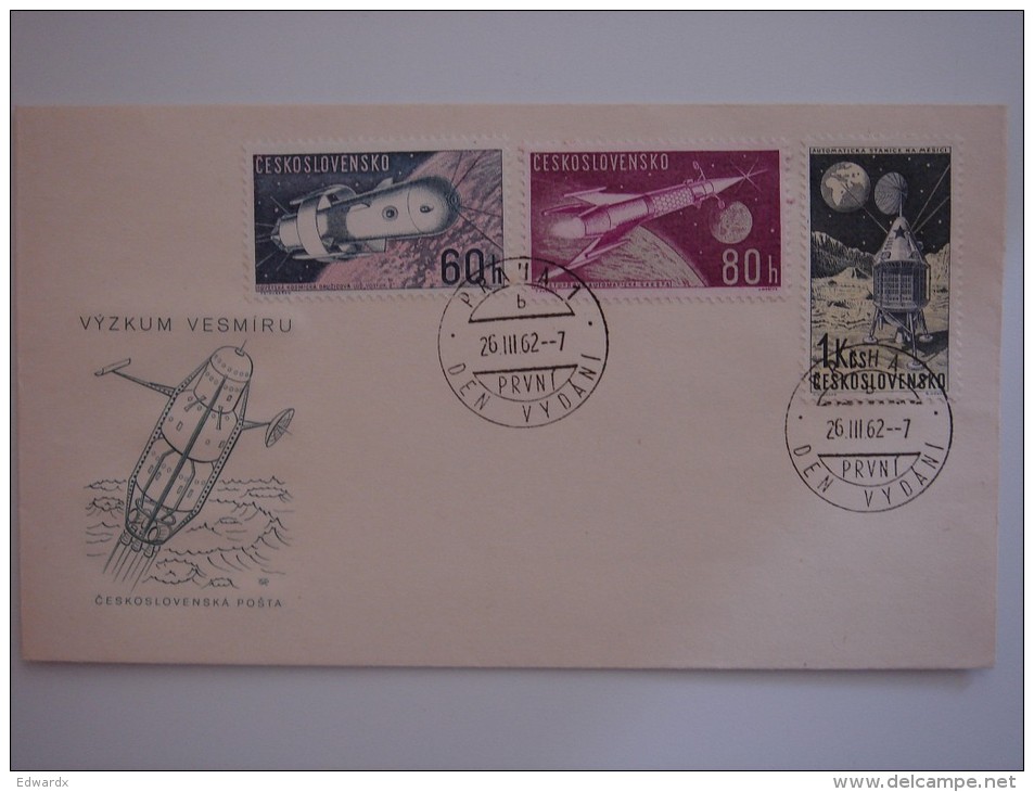 Czechoslovakia 1962 FDC Cover To UK - Lettres & Documents