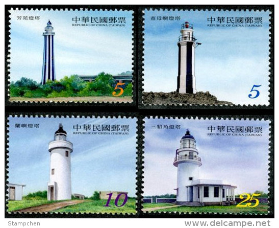 2014 Lighthouse Stamps Island Solar - Inseln