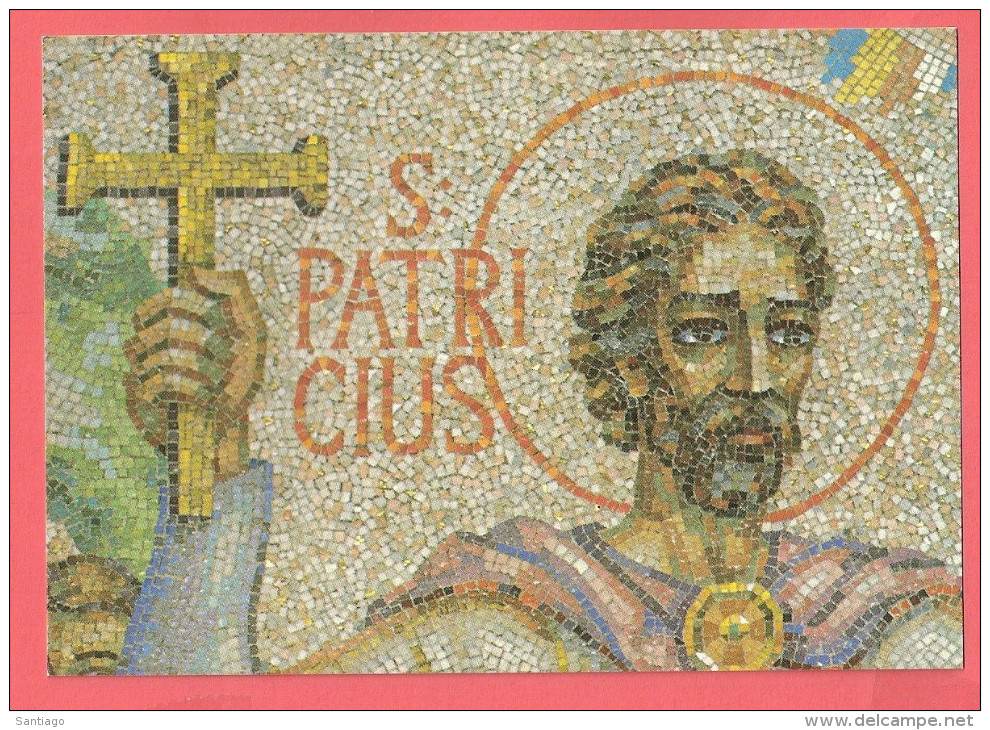 Postcards / Carta Poist : St Patricks Day  - PSPC17 ( Mosaic ) New - Ganzsachen
