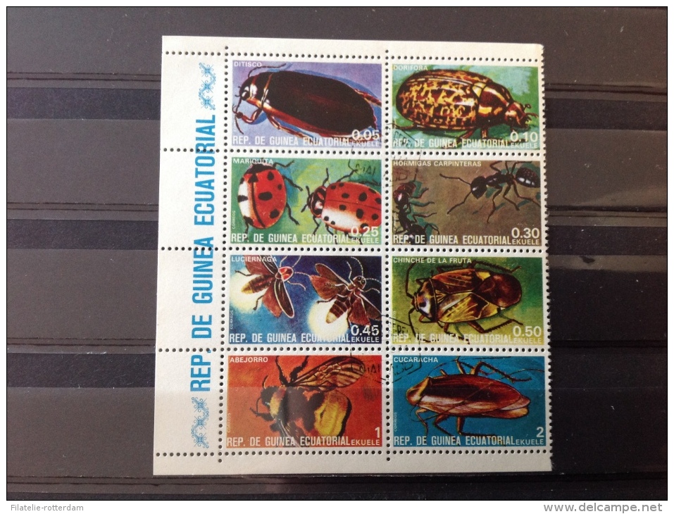 Equatoriaal Guinea - Blok Insecten 1978 - Equatoriaal Guinea