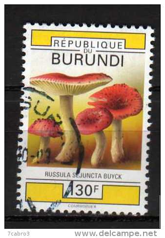 Burundi Y&T N° 983  * Oblitéré Champignon - Gebraucht