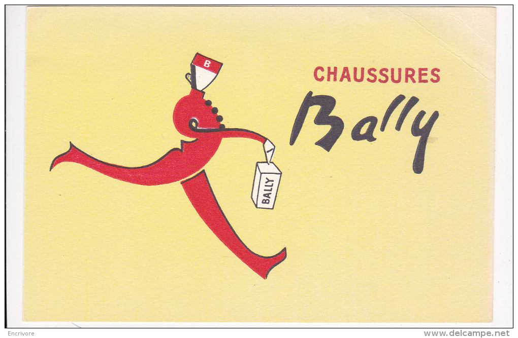 Buvard Chaussures BALLY Superbe Graphisme - Schuhe