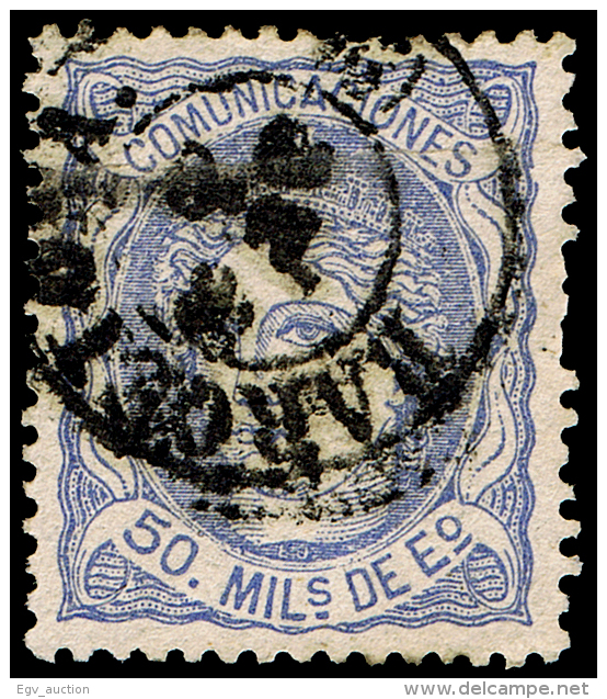 BARCELONA - EDI O 107 - MAT. FECH. T.II \"BARCELONA(2)\ - Used Stamps