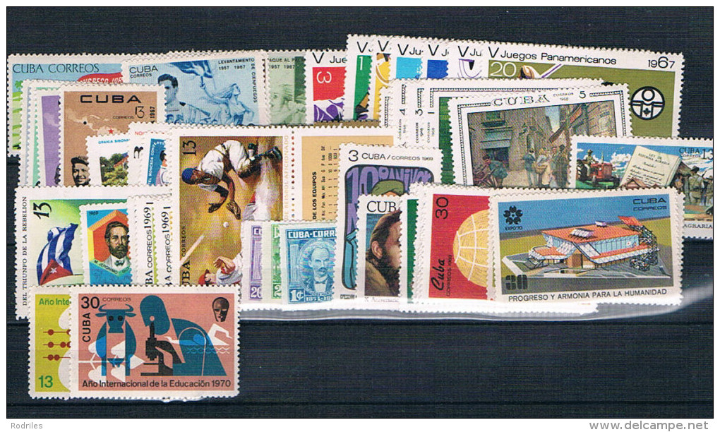 Islas Del Caribe. Conjunto De 54 Sellos En Series Nuevas Y Completas - Unused Stamps