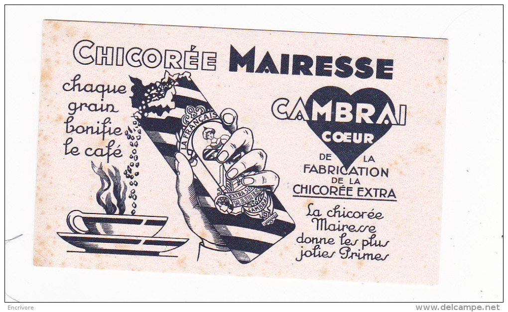 Buvard Chicoree MAIRESSE Cambrai - Coffee & Tea