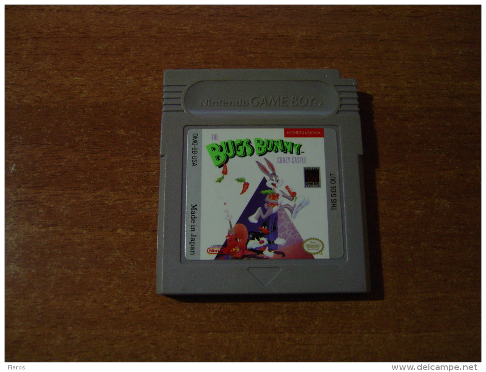 Bugs Bunny Crazy Castle Game For Game Boy (Super, Color, Advance) - Nintendo Game Boy