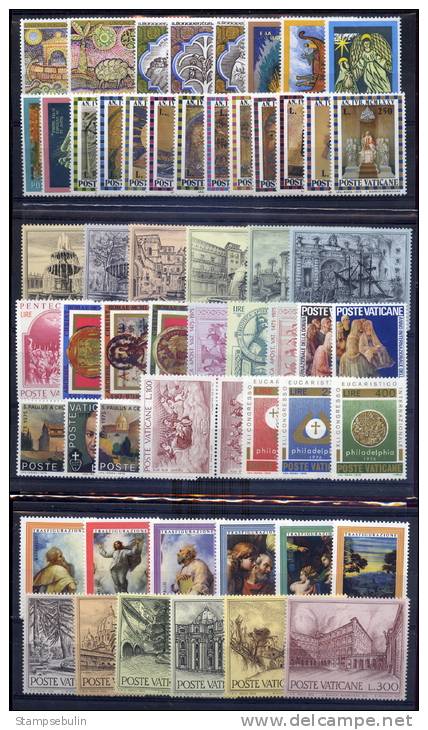 1974-75-76 COMPLETE YEAR PACK MNH ** - Años Completos