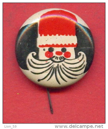 F505 / Christmas Noel Weihnachten - SANTA CLAUS  Russia Russie Russland Rusland -  Badge Pin - Christmas