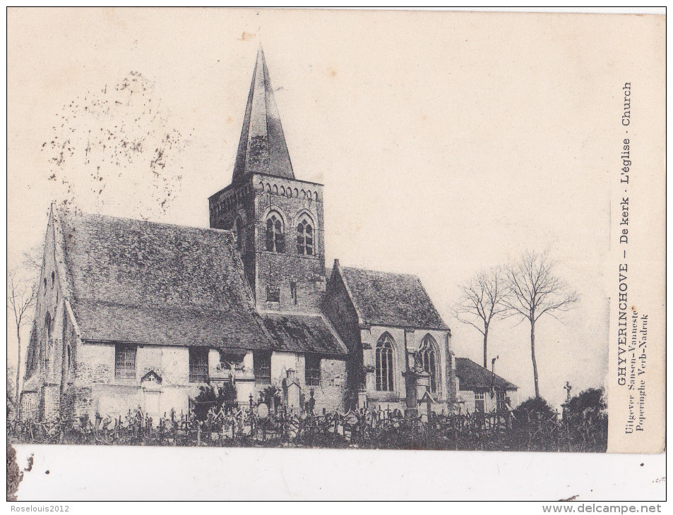 GHYVERINCHOVE / GIJVERINKHOVE : De Kerk - Alveringem