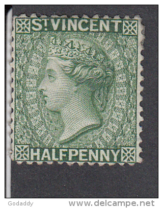 St Vincent 1885  1/2d  MH SG47 - St.Vincent (...-1979)