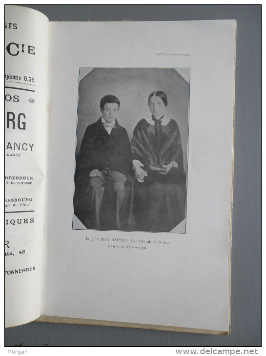 LORRAINE 1923 - SAINT NICOLAS, VIC SUR SEILLE, SIERCK, CARDINAL MATHIEU,  PAYS LORRAIN ET PAYS MESSIN, NOVEMBRE 1923 - Lorraine - Vosges