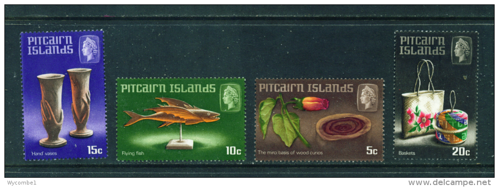 PITCAIRN ISLANDS - 1968  Handicrafts  Mounted Mint - Pitcairn Islands