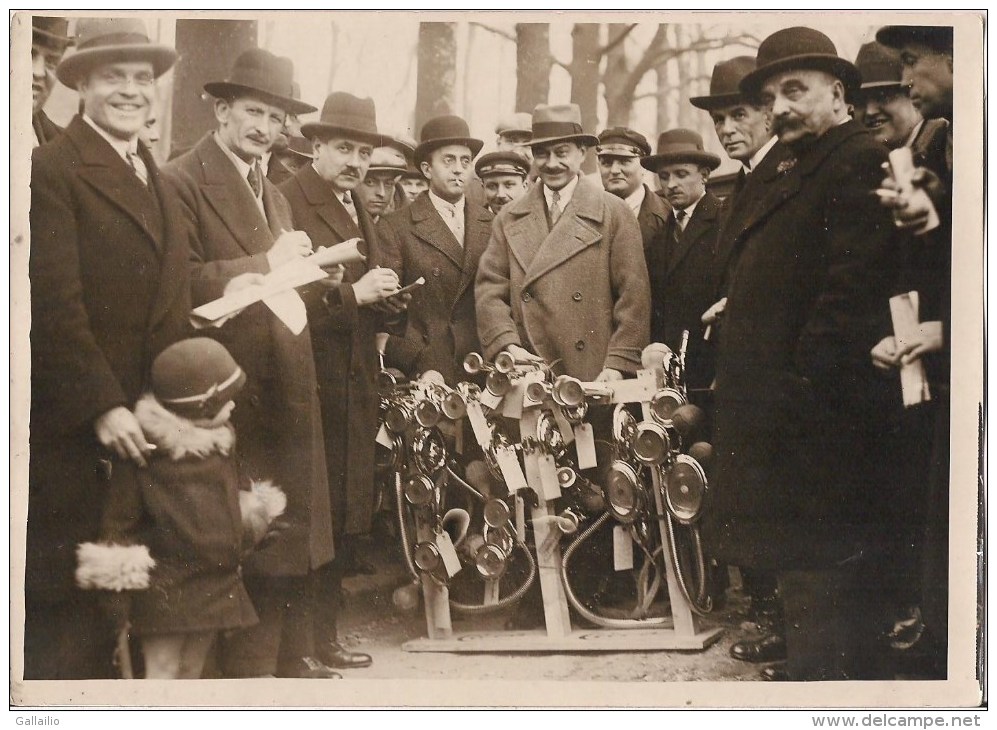 RARE PHOTO MEURISSE PARIS CONCERT DE TROMPES A LA PORTE DE SEVRES  CONCOURS - Automobiles