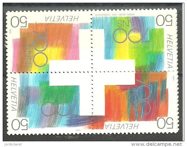 IVERT 1368/71 ** YEAR 1991 - Unused Stamps