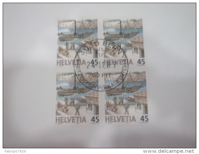 CH1 SVIZZERA SUISSE HELVETIA - NATALE ANNO CHRISTMAS YEAR NOEL ANNEE FOLDER PTT 1987 1988 BERN BATTELLO NAVY LAGO LAC - Briefe U. Dokumente