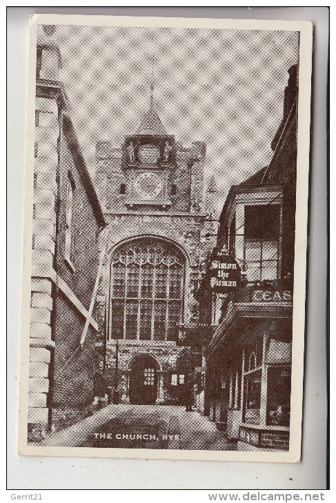 UK - ENGLAND - SUSSEX - RYE, Church, 1958 - Rye