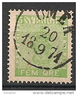 Suède Sverige. 1858.  N°  6 . Oblit. - Used Stamps