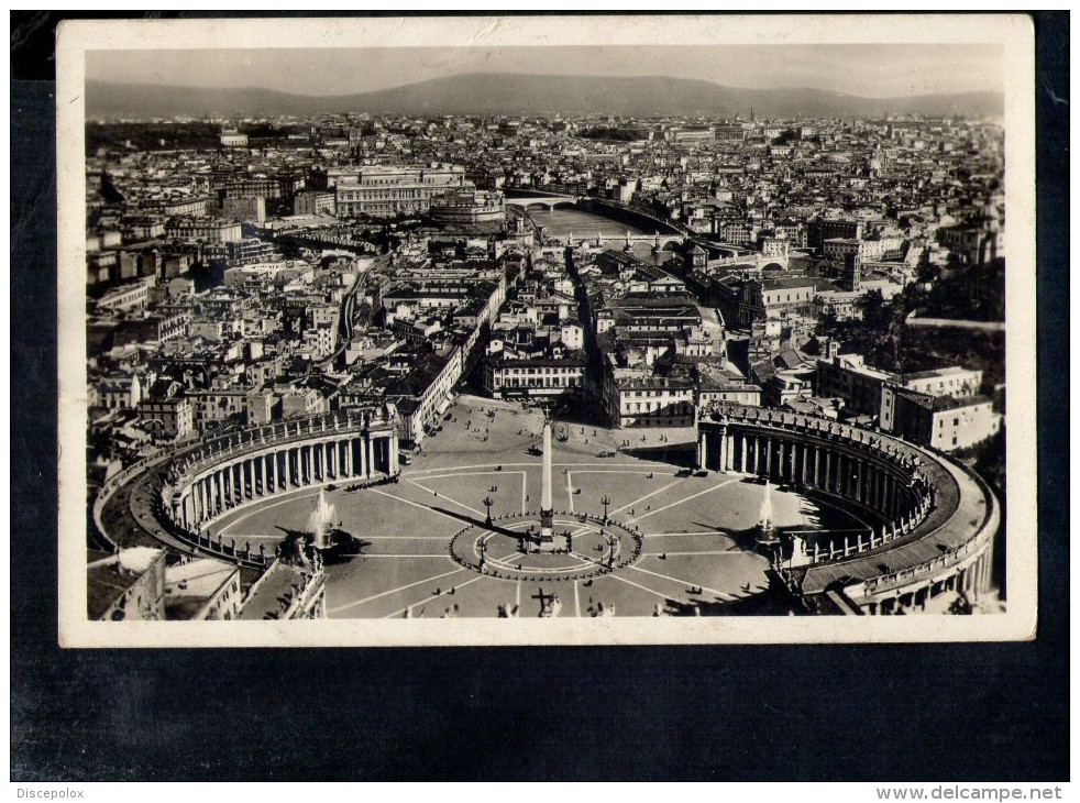 N299 Roma, Piazza San Pietro E Panorama Della Cupola - Multi-vues, Vues Panoramiques