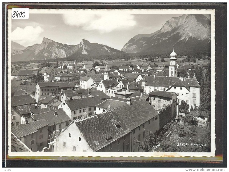 GRÖSSE 10x15 - MAIENFELD  - TB - Maienfeld