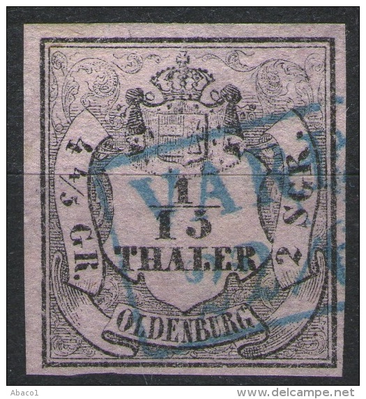 Varel 22/6 Auf 1/15 Thaler Mattrosa - Oldenburg Nr. 3 I - Pracht - Oldenbourg