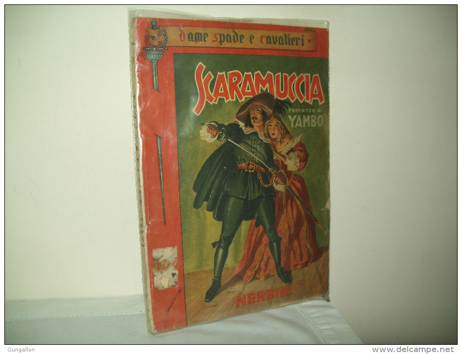 Collana Dame Spade E Cavalieri (Nerbini 1943)  N. 2  "Sacaramuccia"  Romanzo Di Yambo - Azione E Avventura