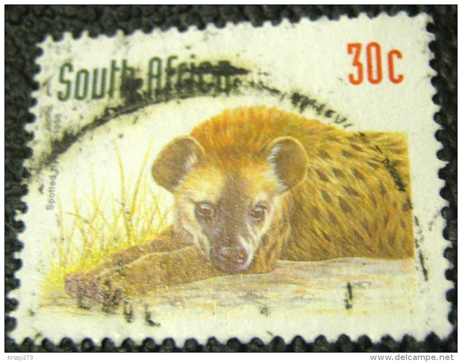 South Africa 1998 Spotted Hyena 30c - Used - Oblitérés