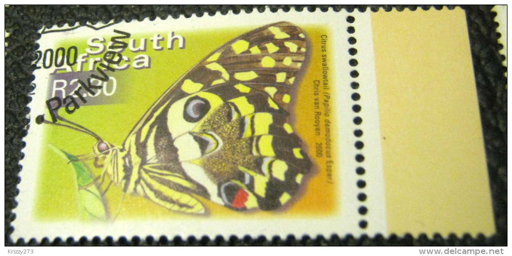 South Africa 2000 Butterfly R2.30 - Used - Oblitérés