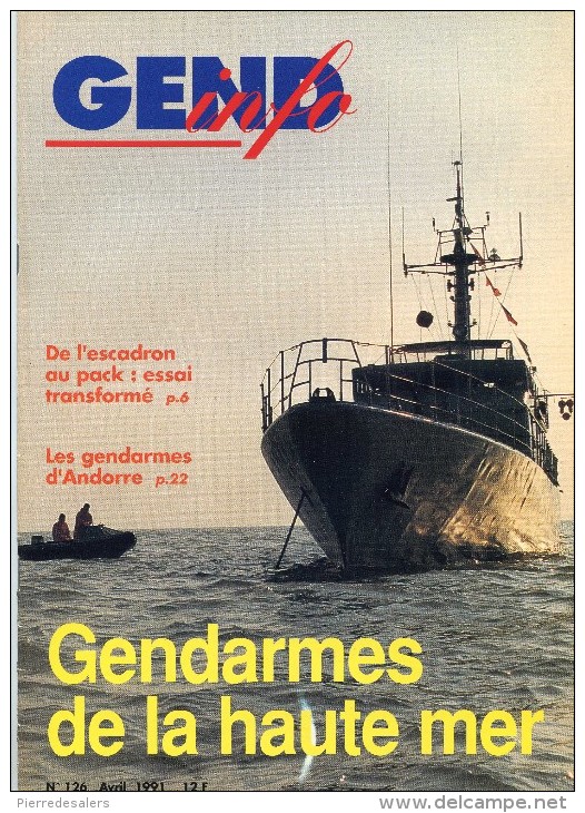 Gendarmerie B - Dossier Gendarme De La Haute Mer - Bateau - Marine - Gendarmerie Maritime - Voir Extraits Militaria - Police & Gendarmerie