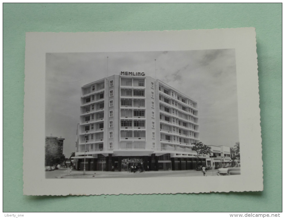 Hotel MEMLING - Anno 1957 Kinshasa ( Zie Kaart / CP - PK Fotokaart - Zie Foto Voor Details ) !! - Kinshasa - Leopoldville (Leopoldstadt)