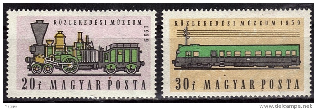 HONGRIE   N° 1278/79 * *   Train Locomotive - Trains