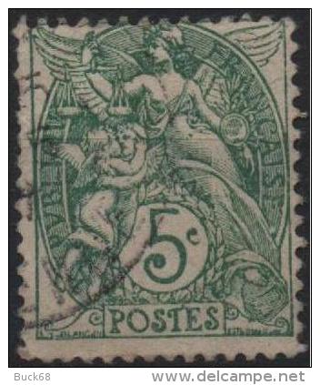 FRANCE 111 (o) Type Blanc (6) - 1900-29 Blanc