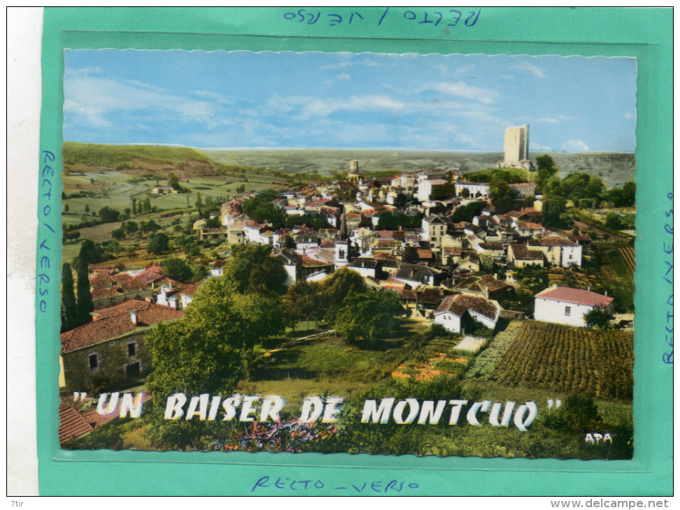 UN BAISER DE MONTCUQ - Montcuq