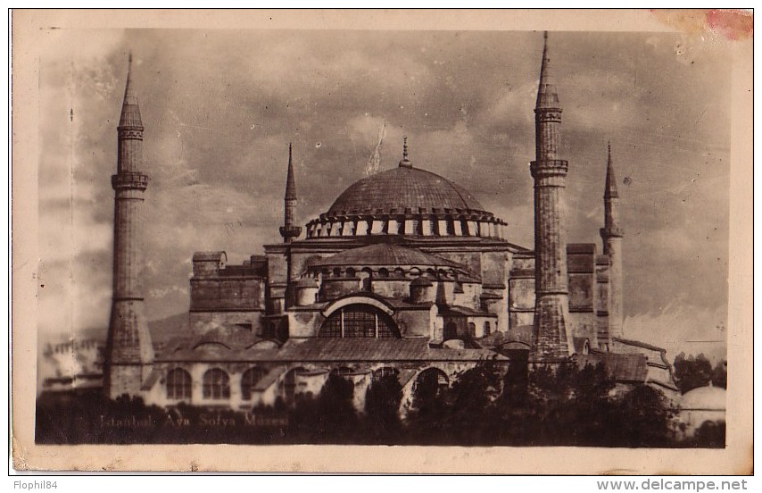 TURQUIE - BEYOGL LE 21-1-1948 - CARTE POSTALE POUR LA FRANCE. - Briefe U. Dokumente