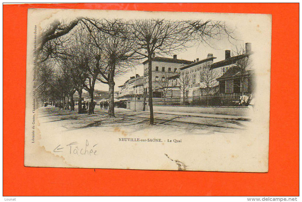 69 NEUVILLE Sur SAONE : Le Quai - Neuville Sur Saone