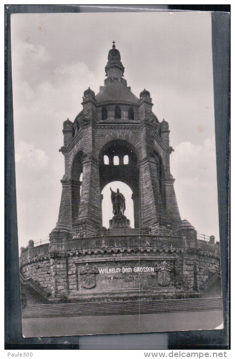 Porta Westfalica - Kaiser Wilhelm Denkmal Auf Dem Wittekindberg - Porta Westfalica