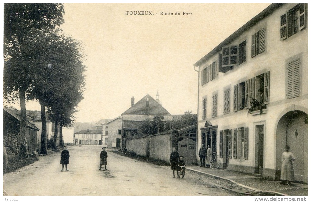 Pouxeux - Route Du Fort - Pouxeux Eloyes