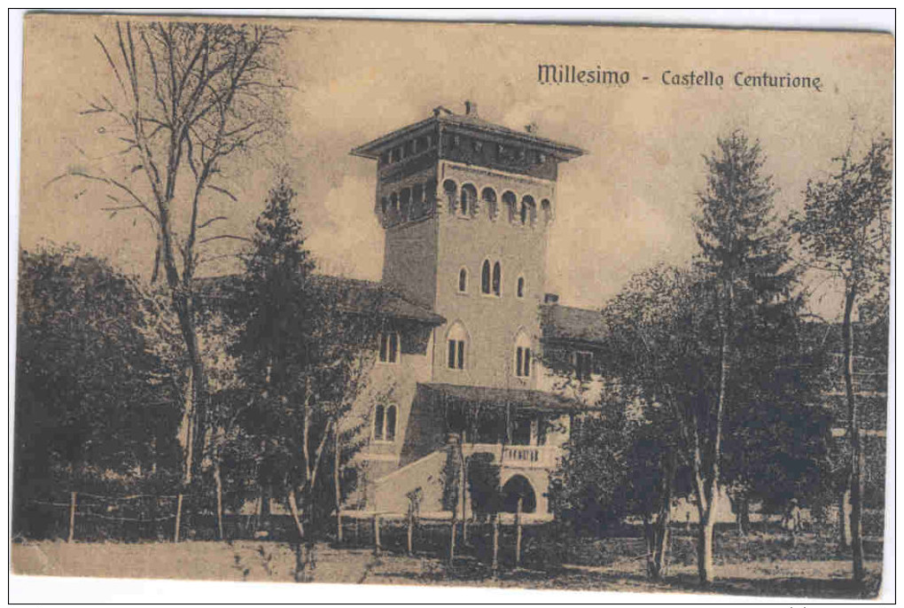 MILLESIMO  CASTELLO CENTURIONE VIAGGIATA NEL 1937 - Savona