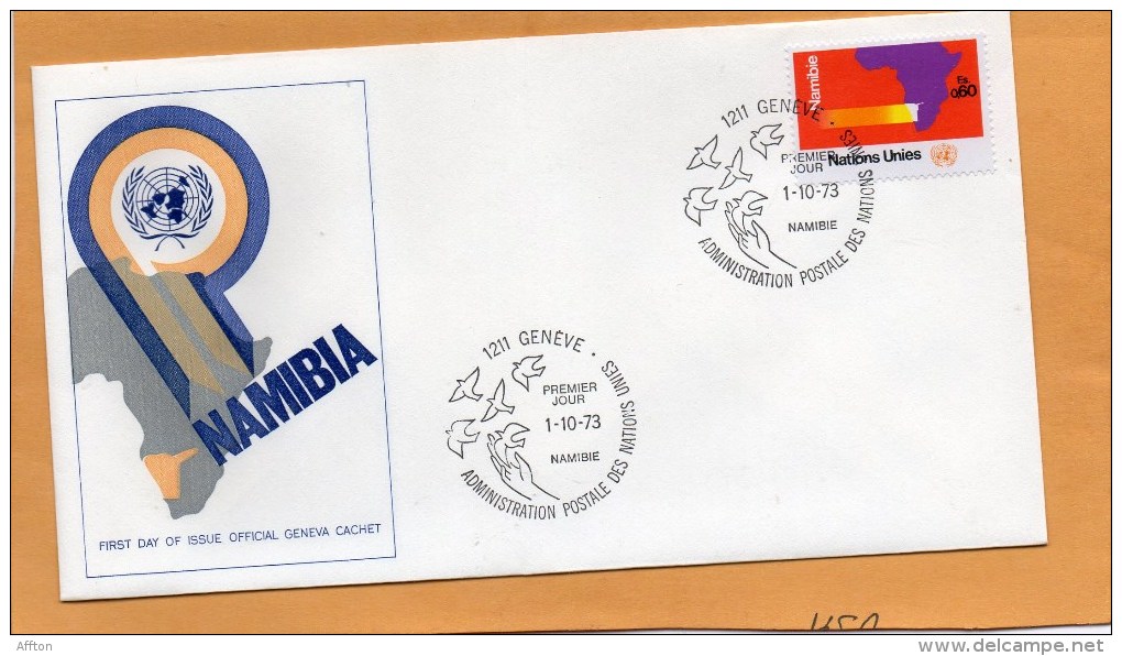 United Nations Geneve 1973 FDC - FDC