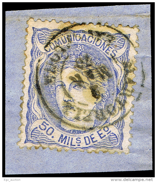 BARCELONA - EDI O 107 - MAT. FECH. T.II \"MARTORELL\ - Used Stamps
