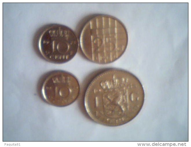 Lot Composé De 1 Couronne (1968),25 Cents (1987),10 Cents (1973),10 Cents (1975) - Collections