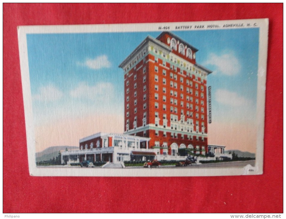 North Carolina > Asheville   Battery Park Hotel  Not Mailed  Ref 1201 - Asheville