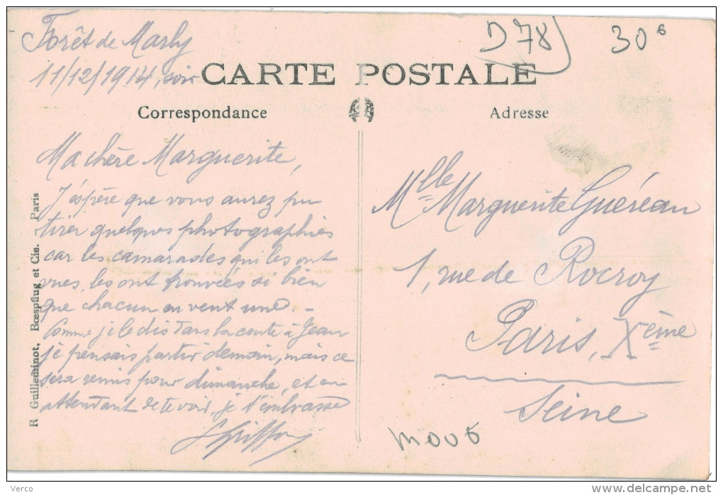 Carte Postale Ancienne De : SAINT NOM LA BRETECHE - St. Nom La Breteche