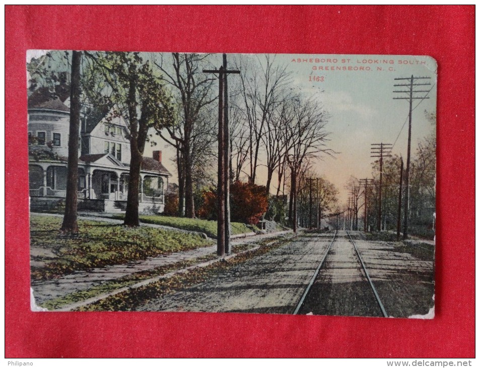 - North Carolina > Greensboro  Asheboro Street 1915 Cancel   Ref 1201 - Greensboro