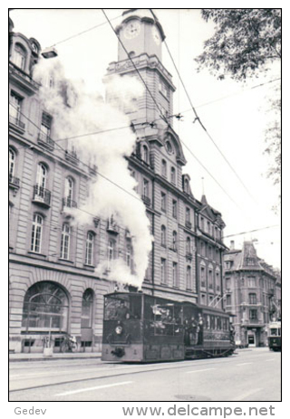 Chemin De Fer à Vapeur, BERNMOBIL, Bern Effingerstrasser, Photo 1994, BVA SVB 215.4 - Bern